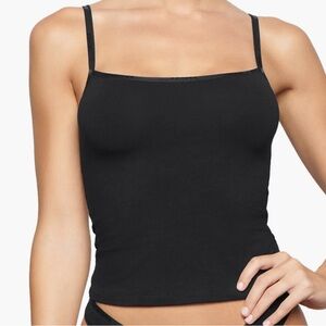 SKIMS Stretch Cotton Logo Tank